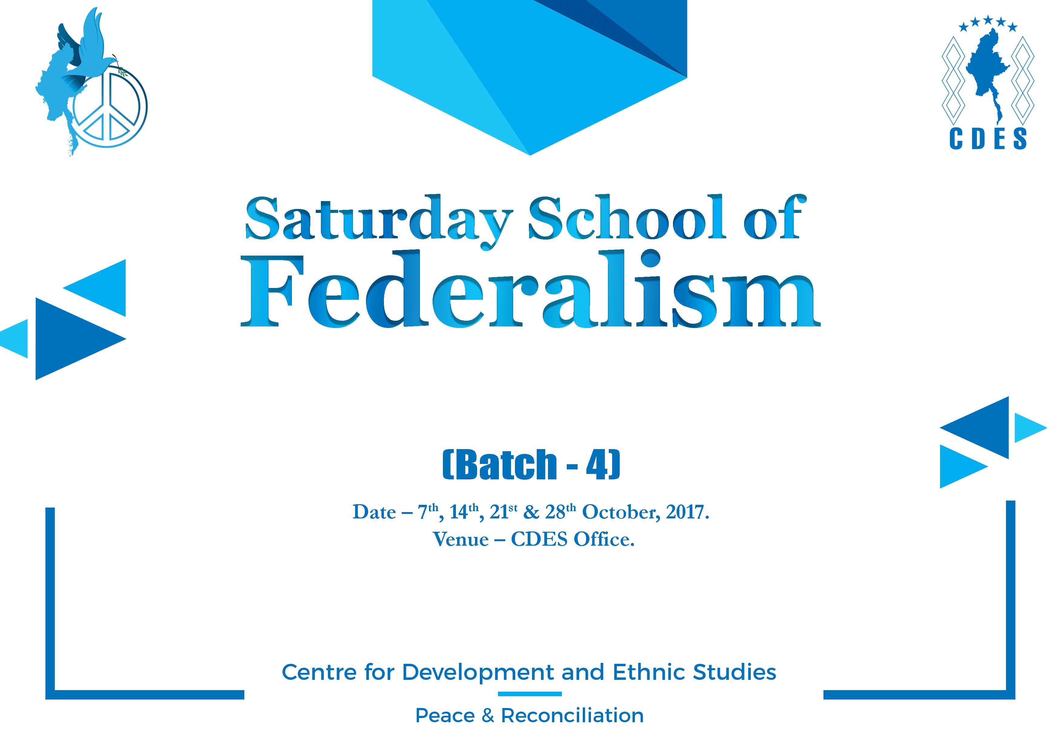 Saturday School of Federalism (Batch-4)